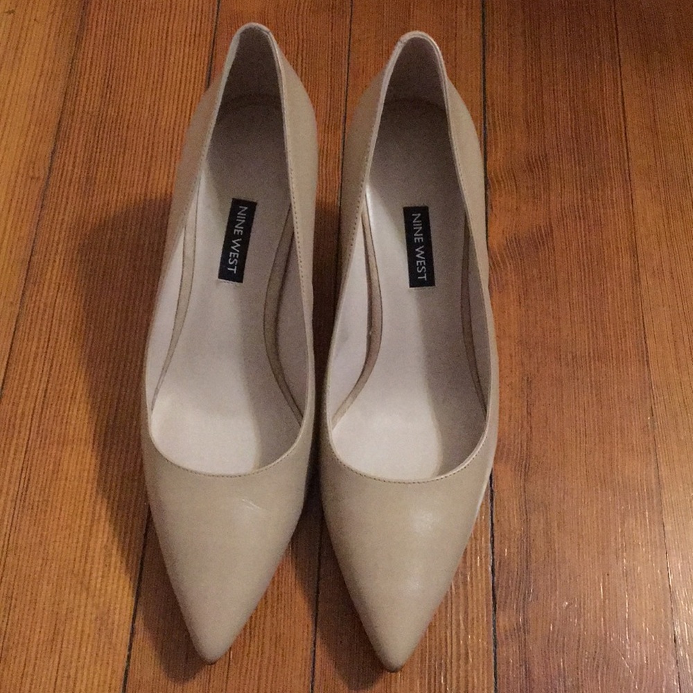 Nine West Nude Heels